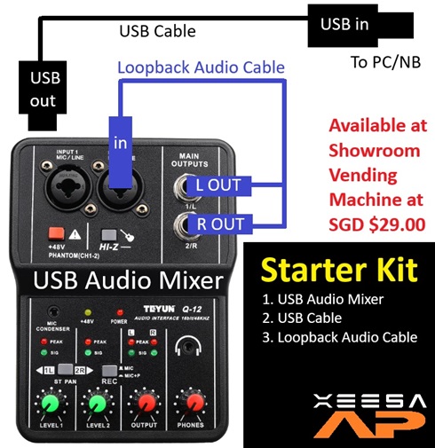 Xeesa AP Windows Sound Settings